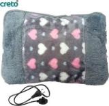 Creto Velvet Fur Heat Bag For Full Body Pain Relief Cordless Gel Electric 1 L Hot Water Bag