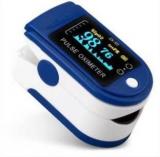 Czech Pulse Oximeter Finger Oximetry SPO2 Blood Oxygen Saturation Monitor Heart Rate Monitor Rotatable OLED Digital Display Portable With Batteries And Lanyard Pulse Oximeter