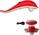 Deemark DC232 Red Dolphin Massager With Mini Massager