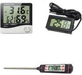 Dr Care HTC 1, TPM 10, TP 101 Ultimate Temperature Control Combo Pack Digital Fridge, Food & Room Thermometer Thermometer