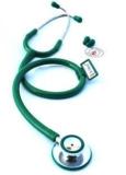 Dr. Head Excel Care Stethoscope For Students Medical And Doctors Green Acoustic Stethoscope