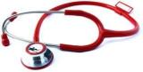 Dr. Head Excel Care Stethoscope For Students Medical And Doctors Red Acoustic Stethoscope