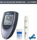 Dr. Morepen BG 03 Glucometer And 25 Strips Glucometer Glucometer