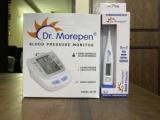 Dr. Morepen BP 09 Blood Pressure Monitor And MT 110 Thermometer Combo Pack Bp Monitor