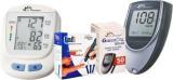 Dr. Morepen Healthcare Combo Of Dr Morepen Bp09 Machine, Glucometer, 50 Strips And 100 Infi Lancets Pack Dr Morepen Bp Monitor