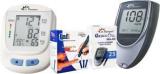 Dr. Morepen Healthcare Combo Pack Of Dr Morepen Bp 09 Machine, Glucometer, 25 Strips And Infi Lancets Dr Morepen, Bp 03, BG03, Infi Lancets Bp Monitor