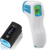 Dr. Morepen Infrared Thermometer & Fingertip Pulse Oximeter Combo Pulse Oximeter