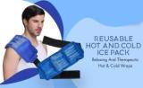 Dx Mart Reusable Multi Purpose Ice Pack With Strap Pain Relief For Any Body Parts Hot Cold Therapy For Back, Knee, Waist, Arm, Elbow, Shoulder, Ankle, Hip Gel Pack