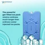 Ecommercehub Gel Plastic Pad 1000 ML Reusable Cold Items Transport Cooler Pack Pad Large Size Pack