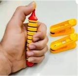 Ekin Acupressure Magnetic Finger Power & Power Jimmy Magnetic Energy Clips Yellow Massager