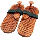 Ekin Khadau 007 Wooden Acupressure Massager Khadau Health Care Slippers For Acupressure Therapy/Therapeutic/Great Relaxing Slippers For Both Men And Women Massager