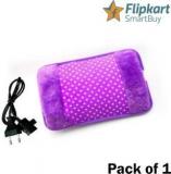 Flipkart Smartbuy Velvet Heating Gel Pad For Pain Relief With Auto Cut Off And Charging Cable Electrical 1 L Hot Water Bag