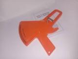 Flovein SKINFOLD CALIPER ORANGE Body Fat Analyzer