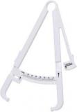 Futurekart Personal Body Fat Tester Caliper Accurate Measure Tape Keep Health Analyzer White Body Fat Analyzer