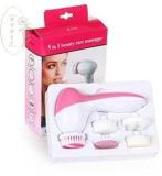 Fyoli Massager 5 In 1 Face Facial Exfoliator Electric Massage Machine Care & Cleansing Cleanser Massager Kit For Smoothing Body Beauty Skin Massager