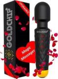 Goldchip Personal Body Wand Massager For Woman & Men | 28 Vibration Modes | Rechargeable | Waterproof | Magic Massager