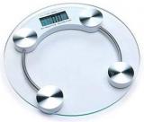 Granny Smith Personal Bathroom Digital Weight Machine 8mm Round Transparent Glass Weighing Scale