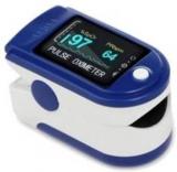 Guggu OLI_711B_Pulse Oximeter Finger Oximetry SPO2 Blood Oxygen Saturation Monitor Heart Rate Monitor Rotatable OLED Digital Display Portable with Batteries and Lanyard Pulse Oximeter Pulse Oximeter