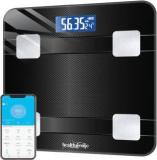 Healthgenie Smart BMI Weight Machine for Body Weight with 18 Body Parameters Weighing Scale