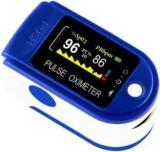 Highstairs Fingertip Pulse Oximeter With OLED Display Blood Oxygen SpO2 Saturation Level, Heart Rate Monitor & Waveform Sensor Battery Included Pulse Oximeter