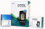 I SENS COOL GLUCOMETER WITH GLUCOSE STRIPS 100 AND LANCET 100 NOS Glucometer