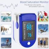 Kiaan Enterprises Oxygen Saturation Monitor, Heart Rate and SpO2 Level Oxygen Meter CE ROHS Pulse Oximeter