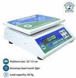 King Star Cap. 30kg Acc. 2g Chargeable Weighing Machine/Weighing Scale With FB Double Weighing Scale