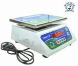 King Star Weight Machine Kitchen Scale Counter Scale Steel Pan Cap.30Kg Acc. 5g Weighing Scale