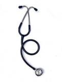 Life Strong Diamond Heart Black Acoustic Stethoscope