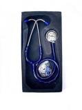 Life Strong Diamond Heart Blue Acoustic Stethoscope