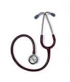 Life Strong DIAMOND HEART STETHOSCOPE BURGANDI Acoustic Stethoscope