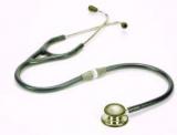 Lifeline Stainless Steel Chest Piece With Bright Finish Dual Diaphragm Adult/Paediatric Acoustic Stethoscope