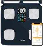 Lifelong 8 Electrode Smart Body Fat Scale With Handle And BMI On Weight Machine Display Weighing Scale