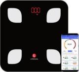 Lifetrons Slinky Digital Body Weight Smart Scale With Free Mobile App Body Fat Analyzer