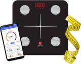 Lifetrons Slinky Lite Digital Weighing Scale And Fat Analyser With Measuring Tape Body Fat Analyzer