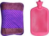 Lisamed Rubber & Velvet Electric Hot Water Bag For Pain Relief Electrical & Non Electrical 2000 Ml Hot Water Bag