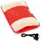 Luis Logan New Electric Hot Water Gel Bag Heating Pad Fur Velvet With Hand Pocket Pain Reliever PAIN RELIEF HOT WATER BAG 1 L Hot Water Bag