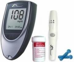 Mahvi Toys Glucometer sugar Glucose check machine with 25 strip Glucometer Glucometer