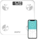 Mepl Smart Scale With BMI, Bone Density, And Advanced Health Tracking Features. Weighing Scale