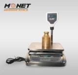 Monet International 30 KG SS WEIGHING MACHINE With Pole ; Upto 40 Hours Battery Backup Weighing Scale