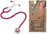 Msi Original Microtone Burgundy Stethoscope With Black And Pink Tube With Ear Piece And Diaphragm Acoustic Stethoscope Acoustic Stethoscope