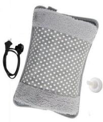 Neztech Electric Hot Water Bag Back Body Period Pain Heating Gel Electrothermal Warm Pad Electrical 1 L Hot Water Bag