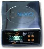 Nivayo Balancia 30kg Steel Plate Double Display High Quality Weight Machine For Kitchen/Shop With Power Adapter & 4V Re Chargeable Battery Weighing Scale Made in India Weighing Scale Weighing Scale Weighing Scale RT J 100, Weighing Scale Weighing Scale