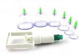 Np NAVEEN PLASTIC H 06 Vacuum Hijama Cupping 6 Cup Hijama Therapy Set Massager