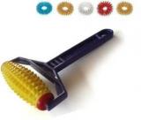 Np Naveen Plastic k 08 Acupressure Karela Roller With Handle For Full Body Massage With Acupressure Massage Sujok Ring Massager