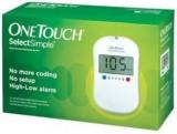 One Touch Select Simple Glucometer With 25 Test Strips Glucometer