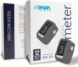 Papa Protect Pulse Oximeter | Fingertip Oxymeter | Blood Oxygen Meter | Sp02 And Pulse Monitor | FDA & CE Approved | Oxymeter Pulse Oximeter