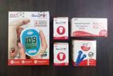 Point Of Care GLUCO SPOT METER 50*2 & 100 LANCET & 100 ALCOHOL SWAB Glucometer