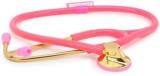 Rcsp Cardiology Stethoscope For Doctors And Medical Students Single Head Brass Gold Color PINK Acoustic Stethoscope