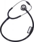 Rcsp Stethoscope For Doctors And Medical Student Dual Head Stainless Steel BLACK Acoustic Stethoscope